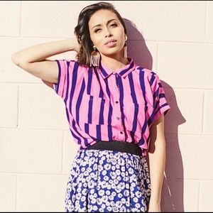 LuLaRoe Amy button up top